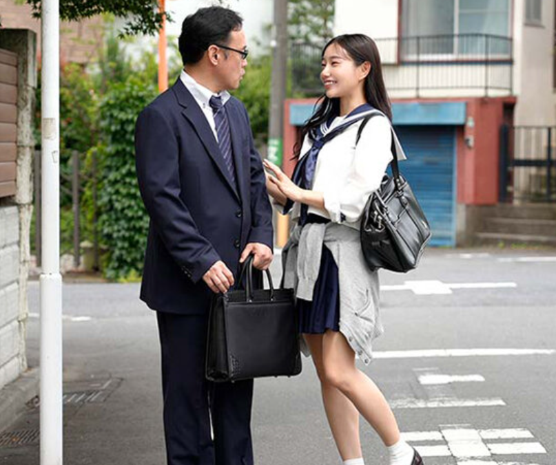 【女子校生】「ホテルなんて…ダメだよ…♡」断れない雰囲気に流され、年上男性に導かれるまま快楽を刻まれる制服少女■三葉ちはる