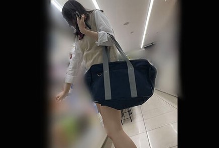 【盗撮レイプ】可愛い女子校生の後を付いていき…こっそり撮影してみた！道端で口を押えて無理矢理レイプ！