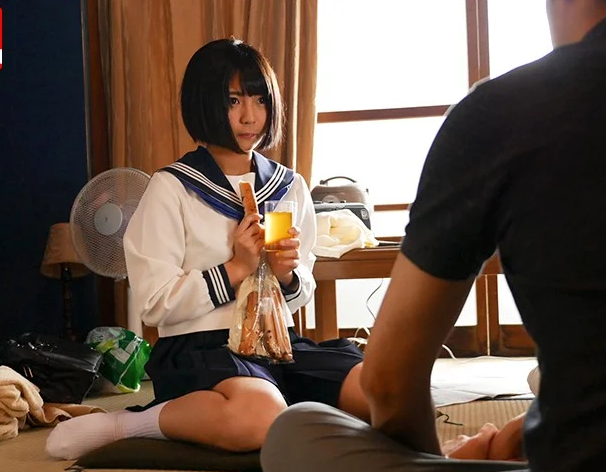 【レイプ】「家に帰りたくない...」家出してきた美少女を自宅に招き入れる！目的はもちろんスケベな事を…■乃木蛍