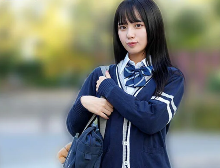 【女子校生】「男の人の経験が少なくて...」メガネが可愛いスレンダー美乳エロ制服JKが好きな先輩にスケベ奉仕！渚あいり