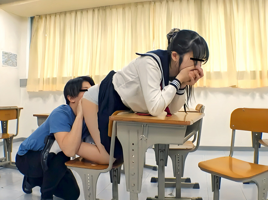 【女子高生レイプ】「こんな時間に…補講ですか...？」特別授業と呼び出された制服エロロリスレンダー美少女JKが犯される！