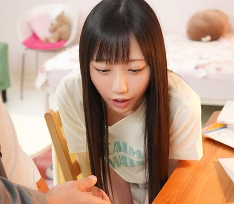 【ロリ顔美少女】「先生のオナニーみてみたいな♡」あざと可愛いと噂の美少女がカテキョ男性に痴女プレイ！■七沢みあ