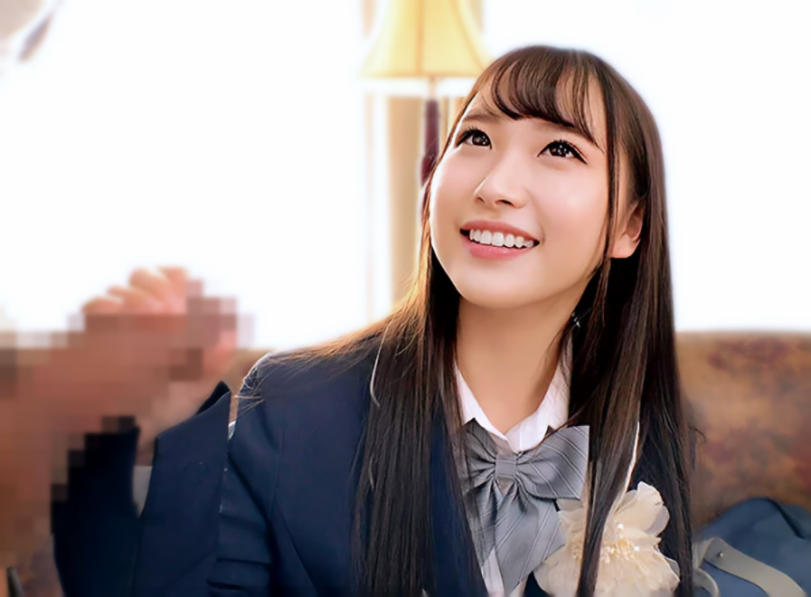 【制服女子高生】「はい、卒業したから撮影できるねー」合法時間ギリギリでAV出演するエロロリ美少女制服の元女子校生