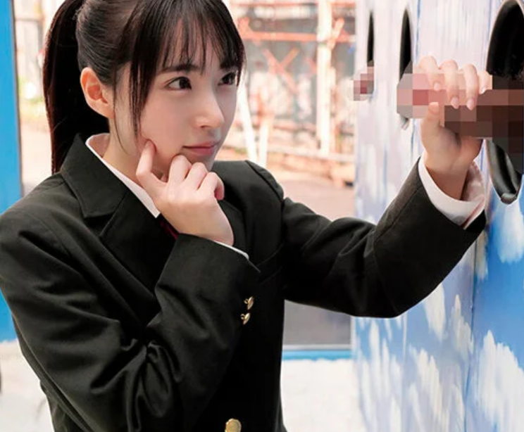 【マジックミラー号】「いつも小さいのしか見てないので...」~チ●ポ当てクイズ~外れたらセックスさせられるロリ美少女JK