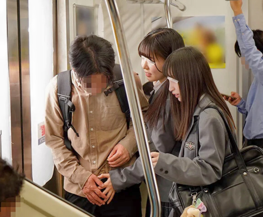 【女子校生】「えー！男の人に痴漢ですか？」スレンダーエロロリ素人JKに声かけスケベな企画に誘ってスケベ行為させちゃう！