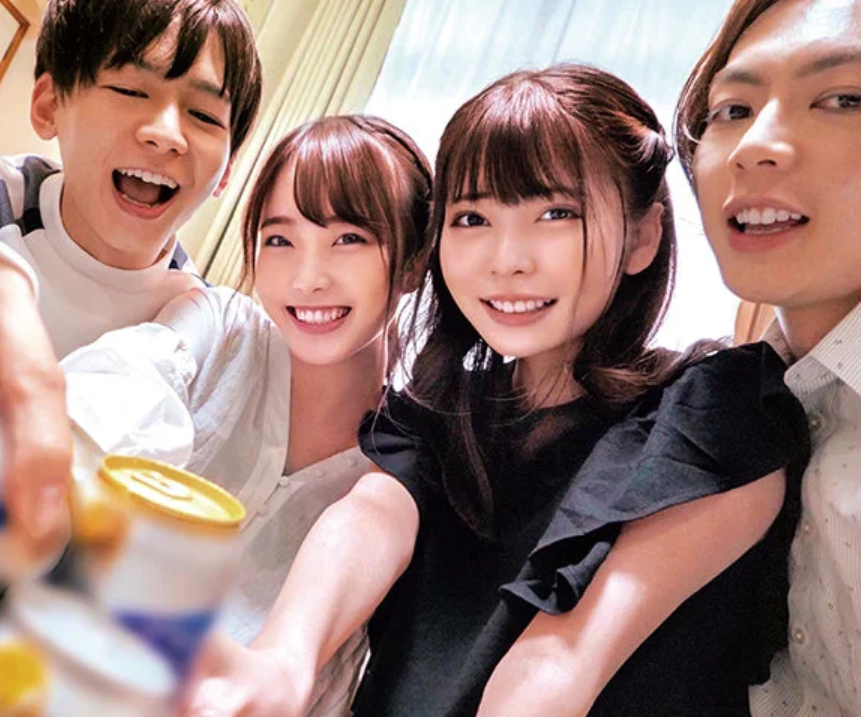 【陽キャ美少女達】”こうなったらセックスするでしょ？♡”若い男女が集まれば…盛んな性欲で本能のまま生パコしまくり！