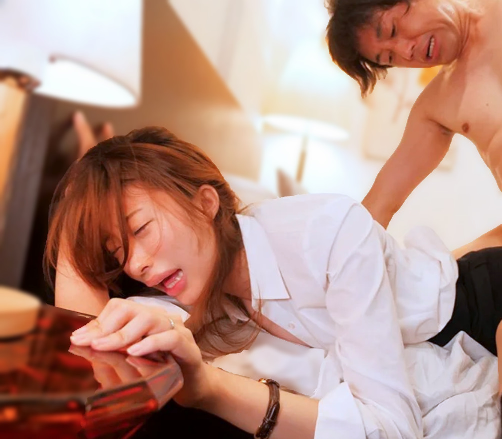 【人妻レイプ】「アンタの旦那より…俺の方が凄いだろ？」ギャル風美人主婦が勘違い男に強姦されてしまいますが…