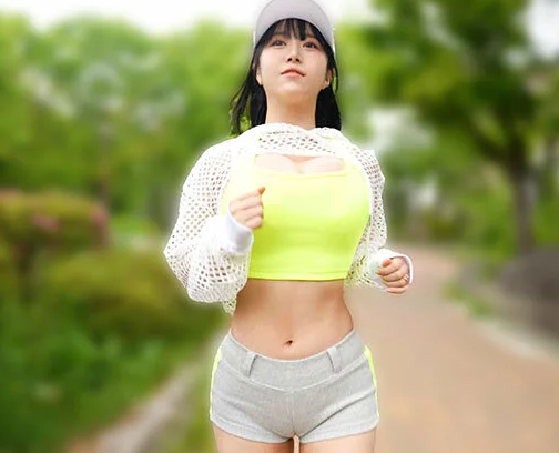 【デカパイ美女】”見つけた…あの人ザーメン溜め込んでそうね…♡”ジョギング中に見かけた金玉パンパン男を連れ込んで抜く